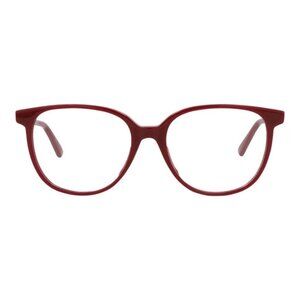 Bottega Veneta Womens Round/Oval Burgundy Burgundy Transparent Fashion Designer